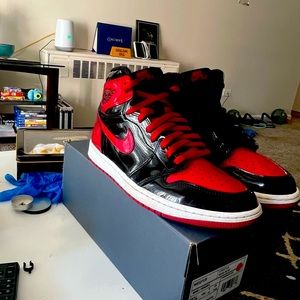 Jordan patent bred 1’s